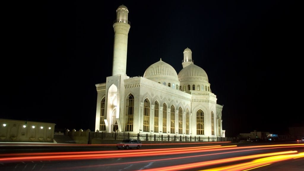 Baku landmark Bibi-Heybat Mosque