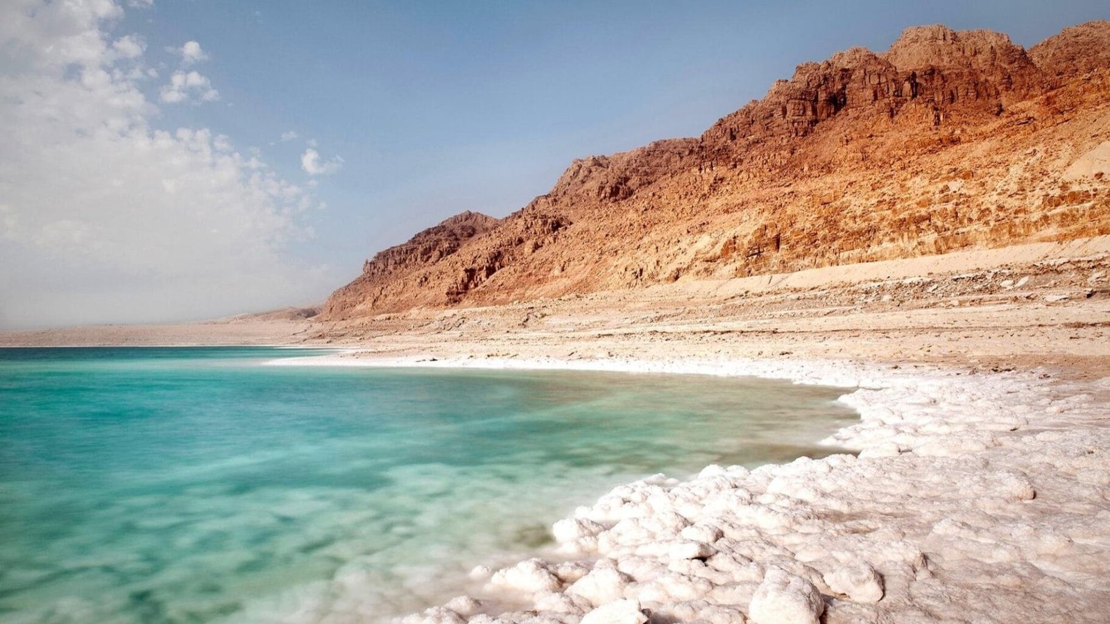 Dead Sea Coast in Jordan Dead Sea shore