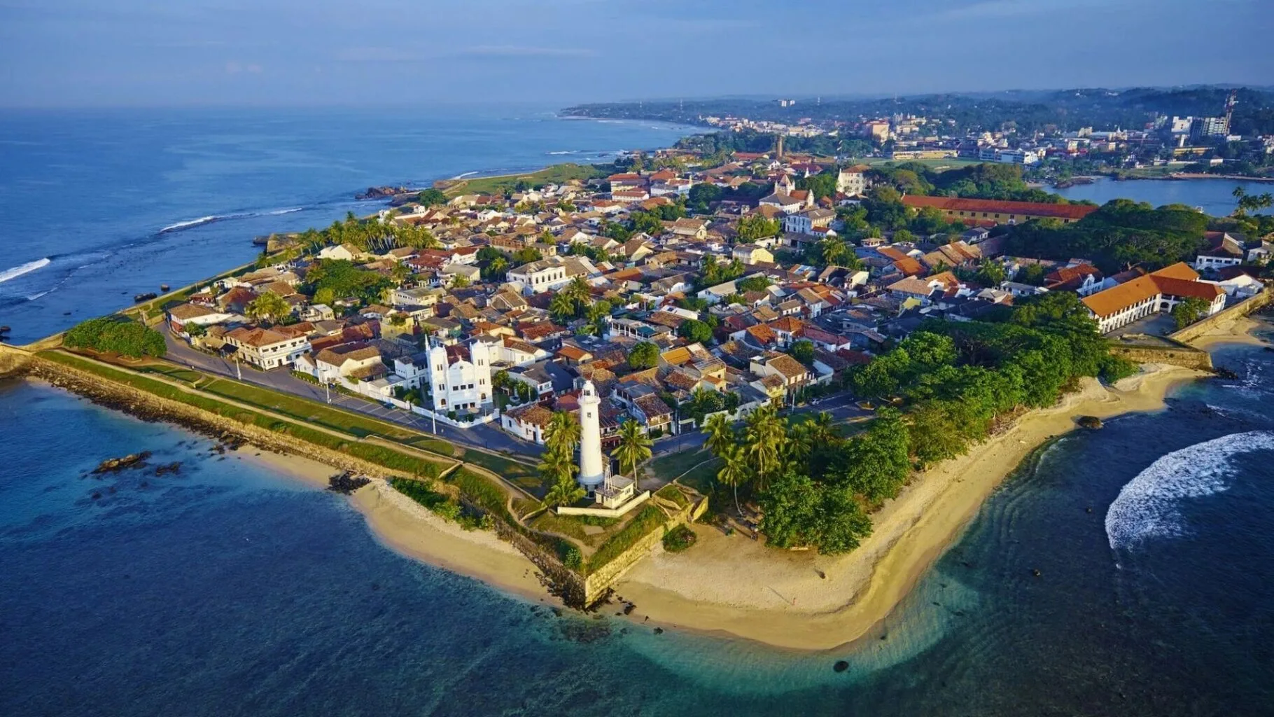 View of Galle Galle in the daytime