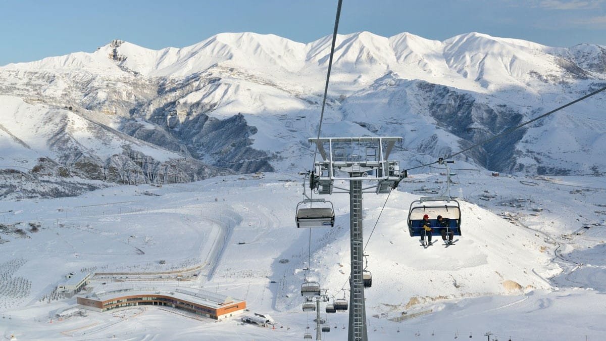 Azerbaijan Shahdag Mountain Resort Shahdag Mountain Resort in winter